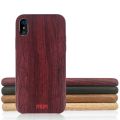 For iPhone X MOFI Element Series Wood Texture Soft Protective Back Cover Case. 