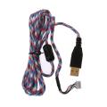 【FOOT SOFA】 DIY Universal Umbrella Rope Mouse Cables Soft Durable Mouse Line Replacement Mouse Wire. 