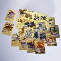 Pokemon 3D Colorful Card Pack Set Gold Silver Black Vmax Vstar GX Sliver Box Pikachu Carta Charizard German French Spanish Gifts. 