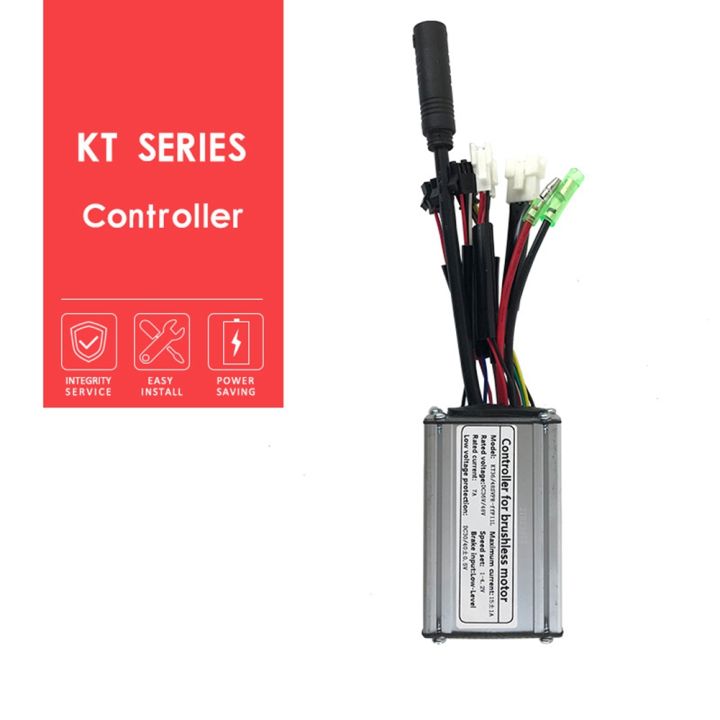 (GGBR)%20Electric%20Bicycle%20KT-15A%20Controller%2036V/48V%206%20Tube%20Squarewave%20SM%20Connector%20Controller%20with%20Double%20Head%20Light%20Wire%20-%20Image%204