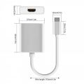 USB Type C to HDMI Converter Adapter 4K HDTV Digital Adapter. 