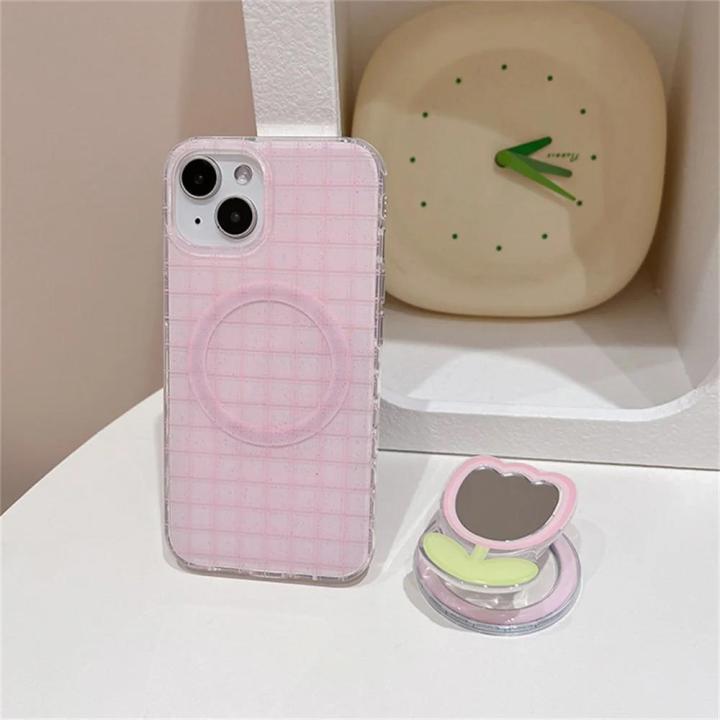 Girl%20iPhone%20Holder%20Ring%20Finger%20Phone%20Holder%20for%20Applicable%20Foldable%20Mirror%20Tulip%20Cute%20Korean%20INS%20Pink%20MagsafeGriptok%20Support%2016%20Stands%20-%20Image%206