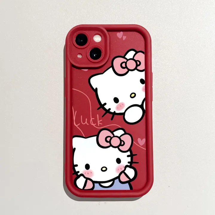 Hontinga%20for%20OPPO%20A15%20A15S%20Back%20Cover%20Cute%20Shy%20Hello%20Kitty%20Pattern%20Ladder%20Soft%20Camera%20Protection%20Rubber%20Phone%20Case%20for%20Girls%20-%20Image%208