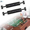 2x Universal Foosball Counter Scoring Units Score Keepers Standard Foosball Tables Football Machine. 