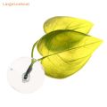 [LargeLookout] 1Pc Artificial Aquarium s Decoration Betta Fish Rest Spawning Ornamental Plant Fish Play Relax Hide Leaf Hammock. 