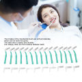 25Pcs L Shape Push Pull Interdental Brush Oral Care Teeth Whitening Dental Tooth Pick Tooth Orthodontic Cleaning Brush. 