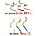 Original Fingerprint For Xiaomi Redmi Note 9 10 Pro 9s Poco X3 Pro M3 Home Button Fingerprint Menu Return Key Sensor Flex Cable. 