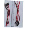 (DC Jack With Wire Male And Female 5 pcs socket)5.5x2.1mm DC Power Pigtail Wire Connector 27CM 12V 5.5*2.1mm DC Male Plug & Female Jack. 