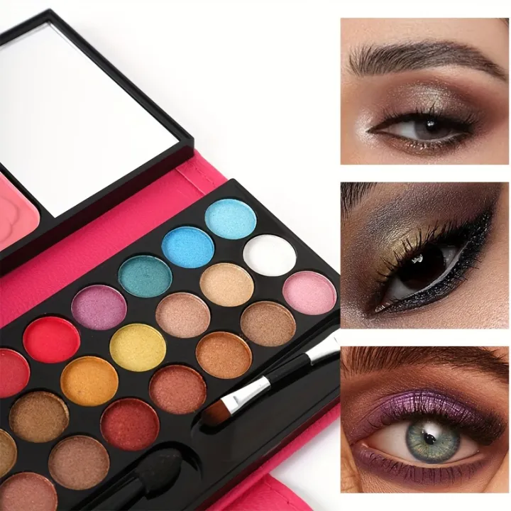 Cosmetic%20Palette%20Set,%2024%20Colors%20Eye%20Shadow/4%20Colors%20Lip%20Gloss/2%20Colors%20Eyebrow%20Powder/2%20Colors%20Blush/1%20Color%20Powder/1%20Mirror/2%20Brushes,%20Suitable%20for%20Teenage%20Girls%20Beginners%20Full%20Makeup%20Gift%20Set%20-%20Image%206