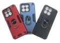 ZTE A35, A55 & ZTE A75 Hard Shockproof Armor Back Cover with Finger Ring Back. 