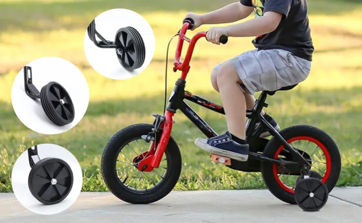 Bicycle Guide Training Wheels Pair 12