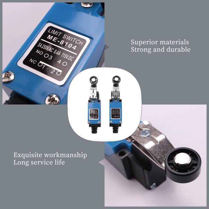 10Pcs%20ME-8104%20Momentary%20Roller%20Arm%20Type%20Limit%20Switch%20for%20CNC%20Mill%205A%20250V%20ME8104%20Mini%20Switch%20-%20Image%207