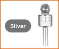 Speaker with Microphone Bluetooth Wireless Handheld mic with speakers for singing Multi-Function Bluetooth Karaoke Singing mic with Portable Speaker. 