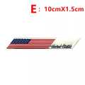 Car USA Flag Sticker Badge- 1Pcs. 