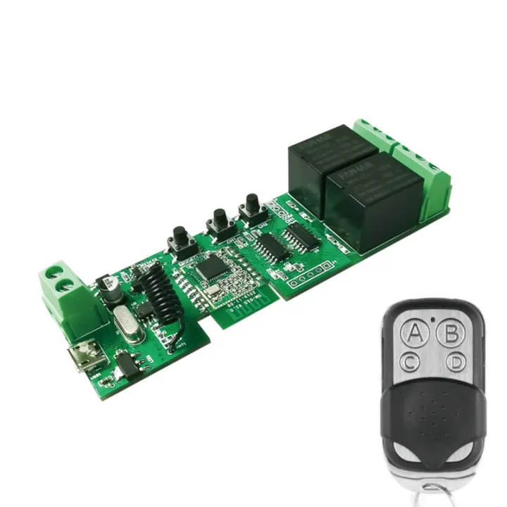 Zigbee%20Smart%20Switch%20Module%201/2%20Way%20Diy%20Self-Locking%20Switch%20Control%20Module%20Inching/self-Lock%20Smart%20Switch%20Smart%20Remote%20-%20Image%202