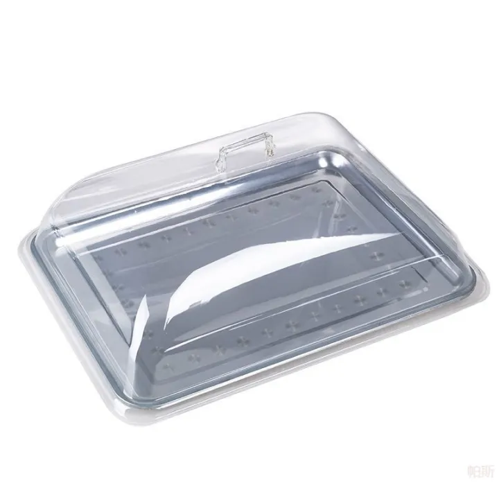 Cold%20Dish%20Food%20Fly%20Prevention%20Kitchen%20Cover%20Restaurant%20Commercial%20Anti-Mosquito%20Dustproof%20Transparent%20Rectangular%20Dish%20Cover%20Wholesale%20-%20Image%203
