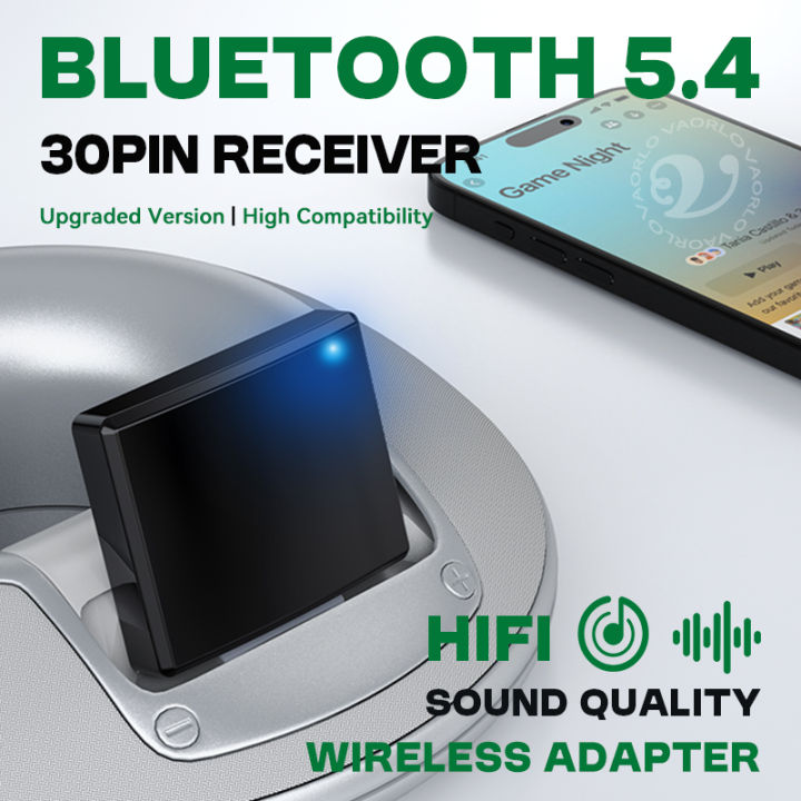 30Pin%20Bluetooth%205.4%20Music%20A2DP/AVRCP%20Mini%20Wireless%20Audio%20Adapter%20For%20IPod%2030%20PIN%20Jack%20Analog%20Speaker%20HIFI%20Stereo%20-%20Image%207