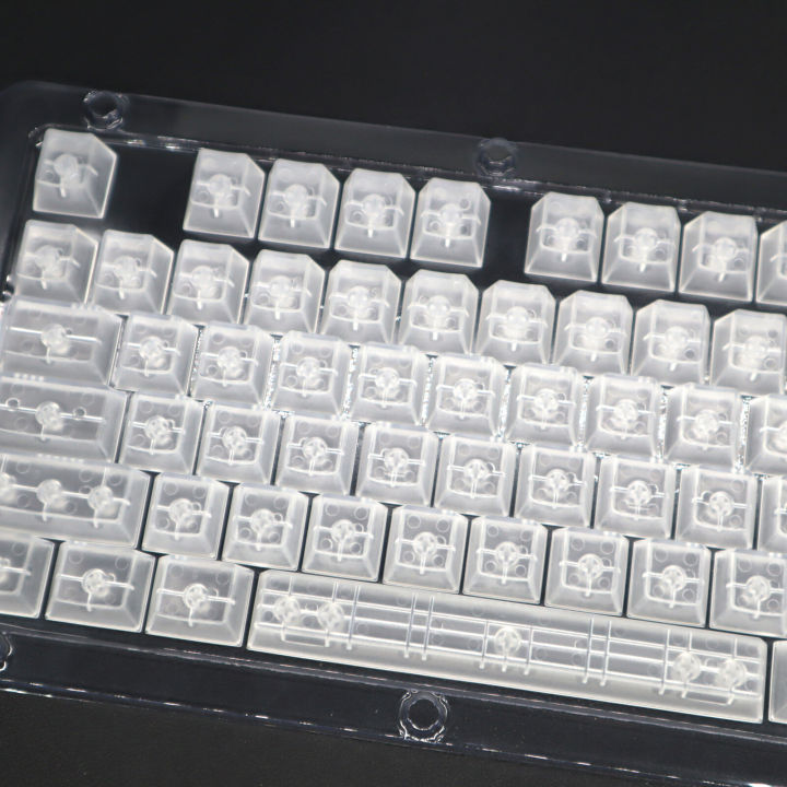 Keys%20Key%20Caps%20Transparent%20Clear%20Ergonomic%20No%20Lettering%20Anti-slip%20RGB%20Backlit%20ABS%20Mechanical%20Gaming%20Keyboard%20Keycaps%20for%20Office%20104%20Keys%20Stylish%20-%20Image%206