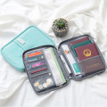 Overseas Travel Document Holder Oxford Cloth Passport Wallet Travel Wallet Passport Holder Waterproof Document Organizer Multifunctional Holder Bag. 