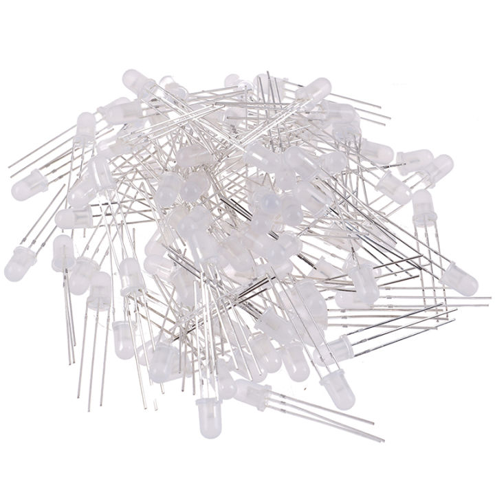 100PCS%203/5mm%203-Pin%20Dual%20Bi-Color%20Diffused%20Common%20Cathode/anode%20LED%20Diode%20LIGHT%20-%20Image%205