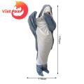 Sleeping Bag Allergy Free Cozy Flannel Adult Shark Blanket. 