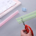 1/5/10pcs 30 Holes Loose-leaf Plastic Binding Ring Spring Spiral Rings Binder Strip For A4 Paper Notebook Stationery Office Supplies. 