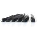 Three T Type Seal Strip Aluminum Alloy Door Window Sealing Accessories Gap Filler Waterproof And Dustproof Pvc Rubber Strips. 