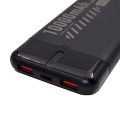 denmen DP40 Original 10000mAh Super Fast Power Bank (22.5W) With 2 USB ports + Free Shipping. 