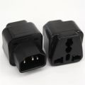 IEC 320 C14 Plug Adapter ,schuko plug adapter iec c14 to schuko female socket adapter Multi function power conversion plug. 