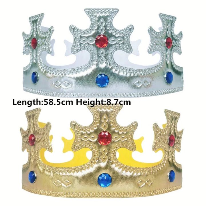king%20crown%20Adult%20Children%20Birthday%20Crown%20Hat%20Gold%20King%20Diamond%20Headdress%20Hair%20Accessories%20Cake%20DecorParty%20Hats%20-%20Image%204