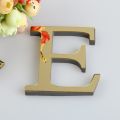 26 Letters DIY 3D Mirror Acrylic Wall Sticker Decals Home Decor Wall Art Mural Letter Gold Living Room Decoration Wall Decals. 