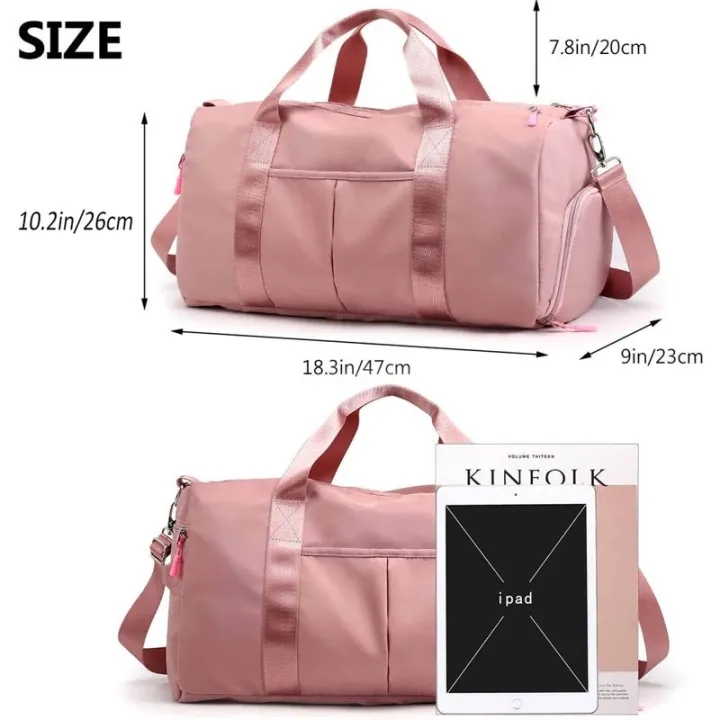 High-Quality%20Pink%20Duffle%20Bag,%20Dry%20Wet%20Separated%20Sport%20Handbag%20for%20Men%20Women%20Gym%20Training%20Travel%20Backpack%20Yoga%20Bag%20-%20Perfect%20for%20-%20Image%205