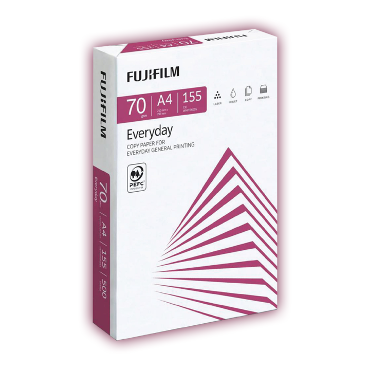 Fujifilm Everyday 70GSM Photocopy Paper A4 500 Sheets Bundle Pack (White)