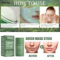 Wenefang Hot Green Tea Solid Cleansing Mask Dispel Acne Blemish Mark New Remove Blackhead Acne Smearing Mud Film Hydrating Mask. 