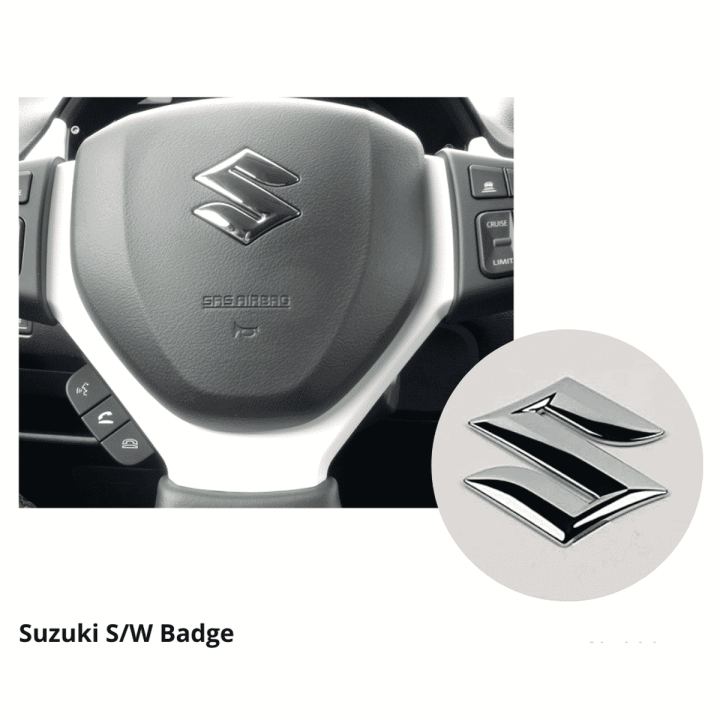 Steering%20Wheel%20Chrome%20Center%20Badge%20Emblem%20Logo%2045mm%20Sx4%20Suzuki%20-%20Image%203