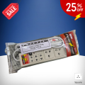 Prime Power Multi Plug Power Extension Cord High Grade Multi Functional Power Cord Socket Square Pin Made in Sri Lanka  6 Months Warranty  3.5 M, 5 M, 7 M Long Cable. 