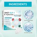 SMGT-GLP-1 Nano Microneedle Patch (4pcs) - Painless Injection Alternative for Weight Loss Diabetes - With Hyaluronic Acid - 24hr Continuous Release. 