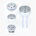 38/48/58mm Dual Push Button Universal Flush Toilet Seat Water Tank Valve WC Double 2 Rods Bathroom Toilet Water Switch. 