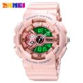 SKMEI Sports Chronograph Dual Display Alarm 50M Waterproof Watches For Men Women 1688. 