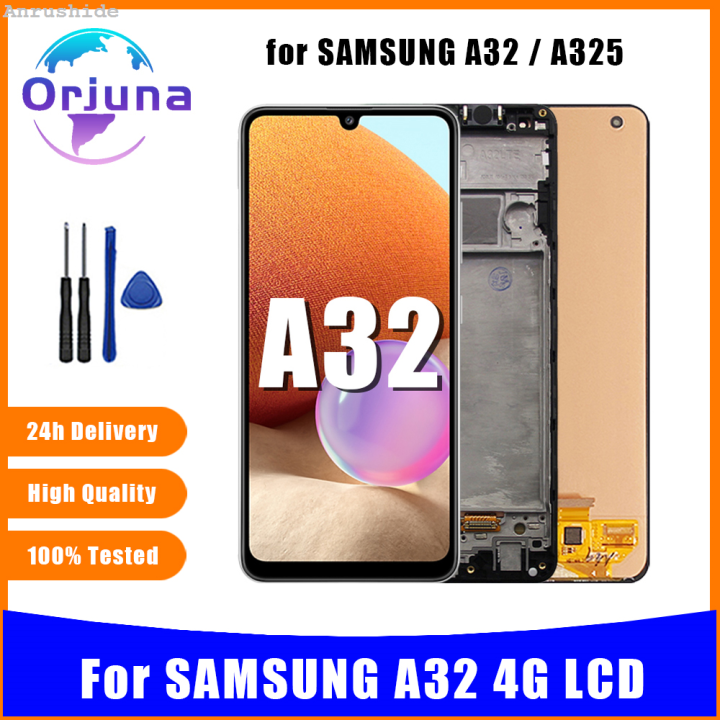 Anrushide%20100%25%20Tested%20AMOLED%20For%20Samsung%20A32%204G%20LCD%20SM-A325F%20SM-A325M%20%E3%80%902025%20Version%E3%80%91%20Display%20Touch%20Screen%20Replacement%20For%20Samsung%20A32%204G%20Display%20-%20Image%203