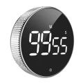 Magnetic Digital Timer for Kitchen Cooking Shower Study Stopwatch LED Counter Alarm Remind Manual Electronic Countdown. 