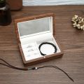 Jewelry Box Organizer for Women Men Jewellery Storage Case Small Wooden Container Holder for Necklace Earring Bracelet. 
