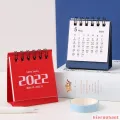 Creative Mini 2022 Calendar Portable Cute Desktop Small Desk Calendar Decoration Time Schedule. 