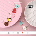 【BestGO】1pc KPOP BT21 BTS Necklace Pendant Signature Chain Accessories for Women Girl Cartoon TATA CHIMMY KOYA Kim Tae Hyung Seok Jin JiMin Jung Kook Fans Necklace Jewelry Gift. 