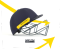 MASURI T-LINE STEEL SENIOR CRICKET HELMET. 
