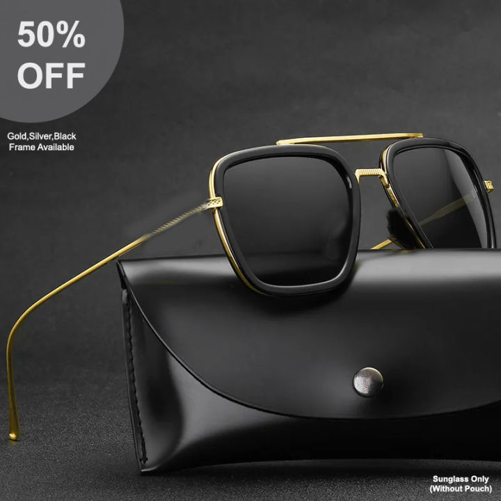 Higher grade sunglasses for Men and Women iron man sunglasses