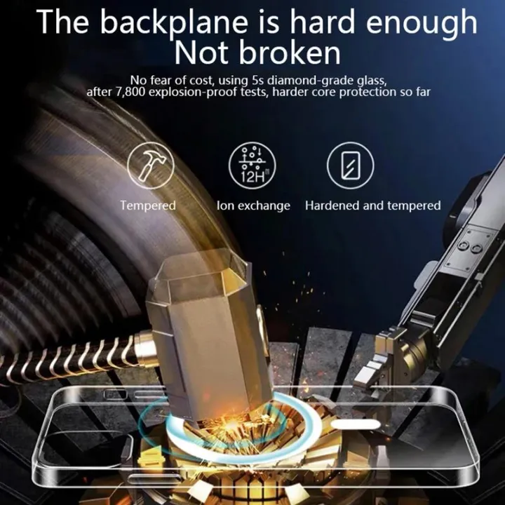 Clear%20Macsafe%20Magnetic%20Case%20For%20iPhone%2016%2015%2014%2013%2012%20Mini%2011%20Pro%20Max%20SE%202022%202020%208%20XR%20XS%20X%20Magsafe%20Case%20Transparent%20Back%20Cover%20-%20Image%205