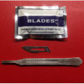 10 PCS Carbon Steel Surgical Scalpel Blades - DIY Cutting Tool PCB Repair Animal Surgical Knife. 
