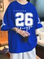 Withoutyou Men's shirt T oversized shirt T football jersey men's shirt T print Portable number FREEDOM26 men's short sleeve vintage number 5 colors. 