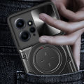 PlusCase for Xiaomi Redmi Note 12 4G 360° Rotate Ring Stand Full Protection Slide Lens Cover Shockproof Case. 